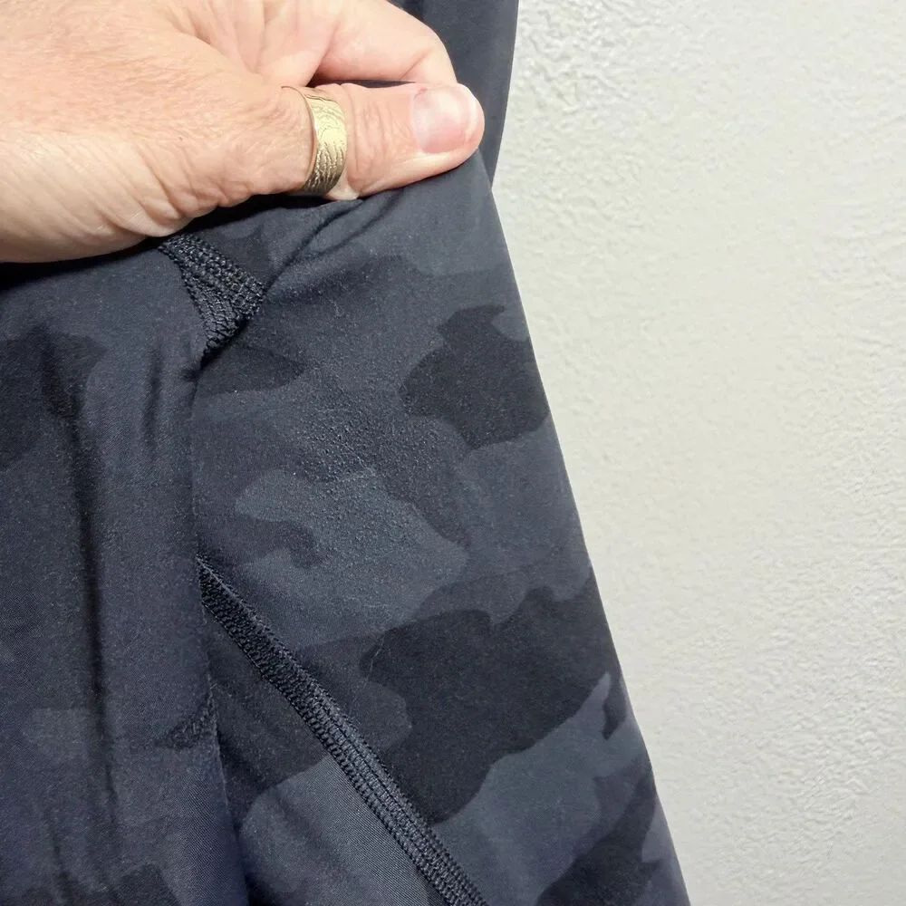 Lululemon Fast and Free High-Rise Crop II 23” Sz 6 Incognito Camo